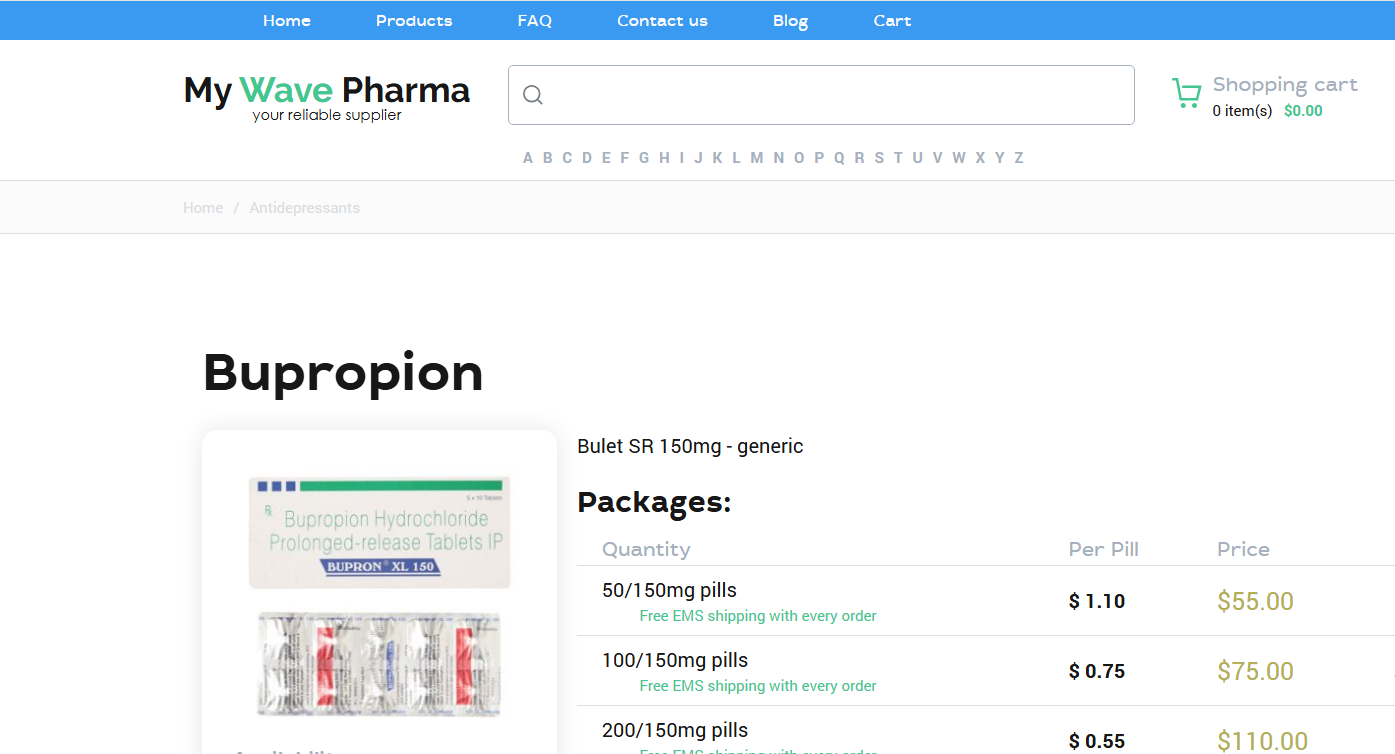 Where to Buy Bupropion?