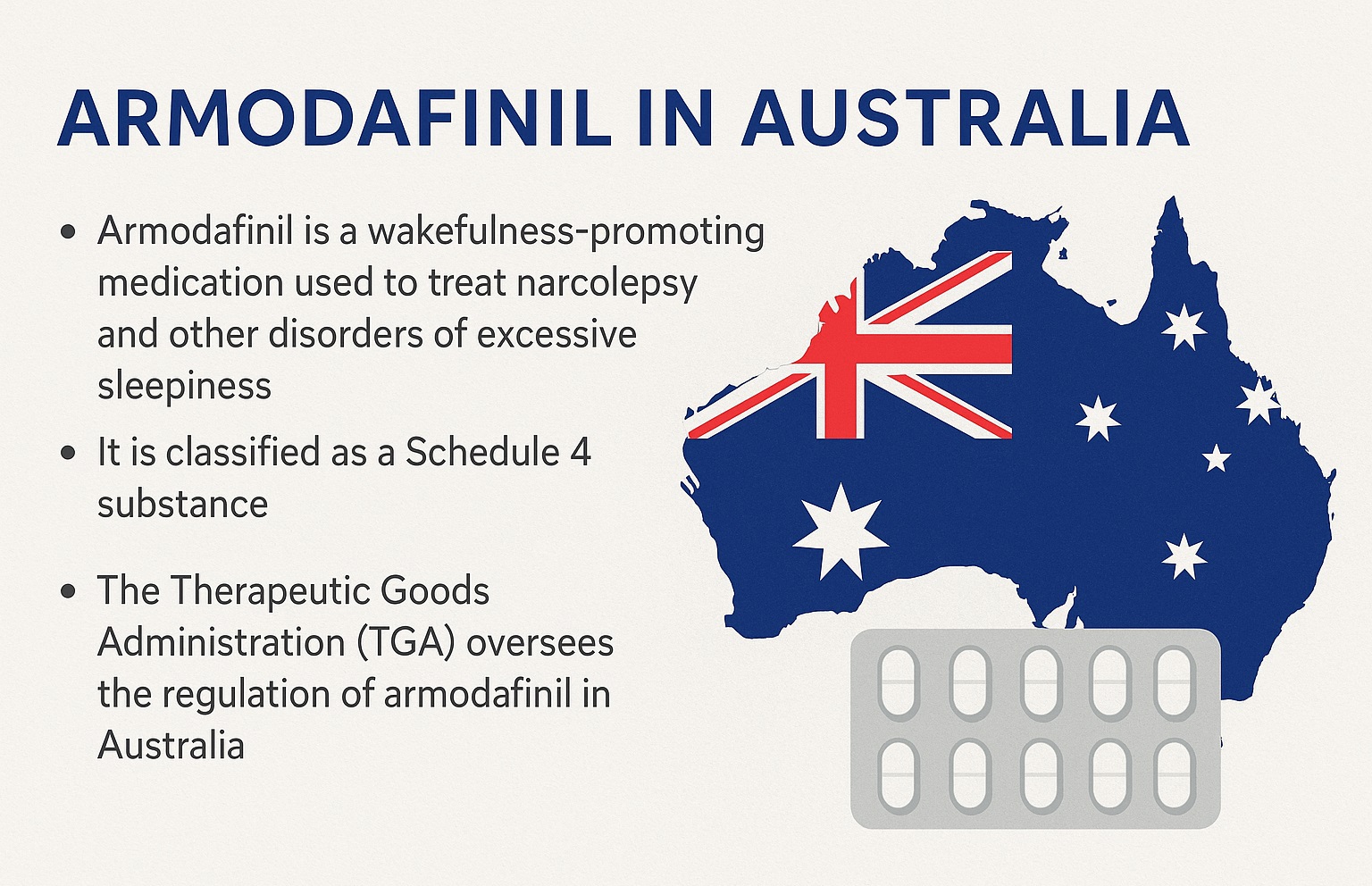 The Legal Status of Armodafinil in Australia: What Patients and Professionals Need to Know