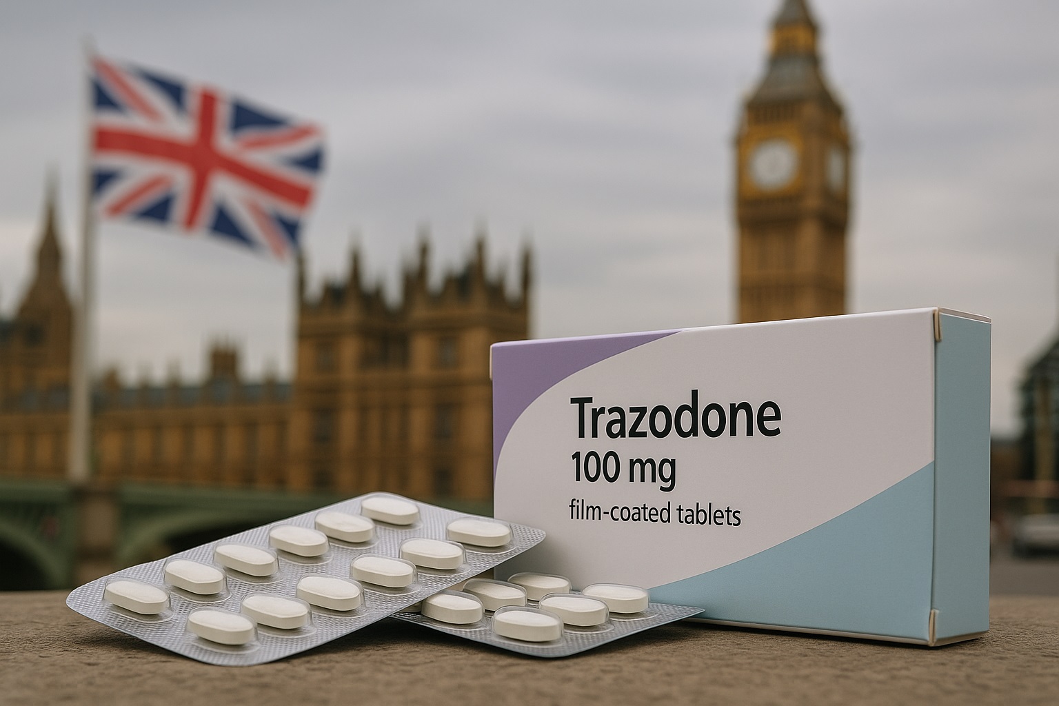 The legality of Trazodone in the UK