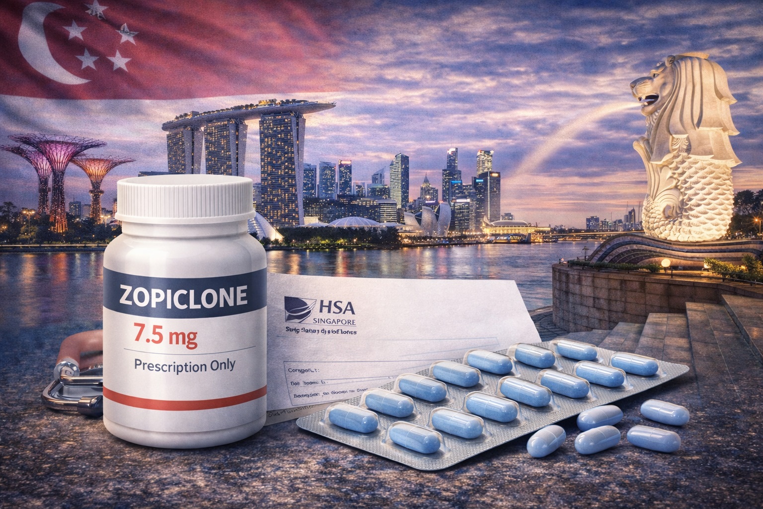 Legal Status of Zopiclone in Singapore: Laws, Prescriptions, and Compliance