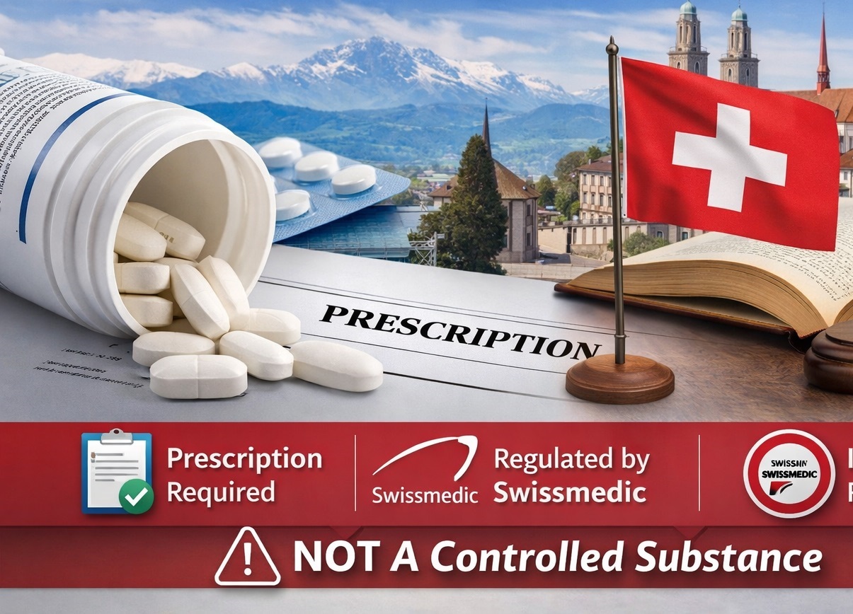 Legal Status of Trazodone in Switzerland