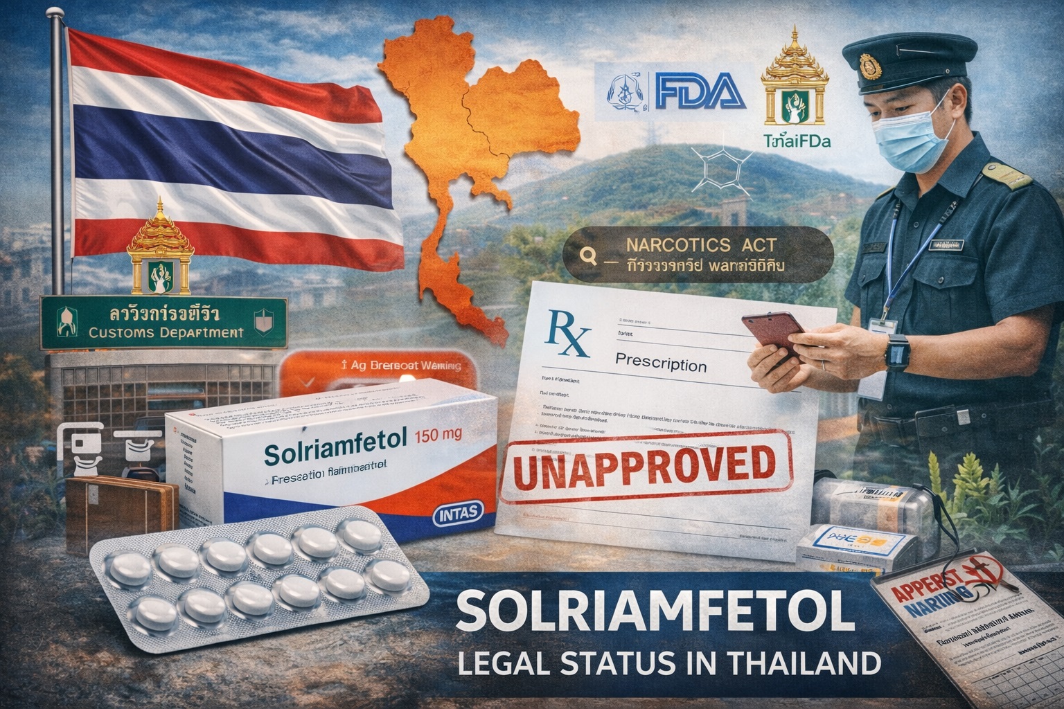Legal Status of Solriamfetol in Thailand
