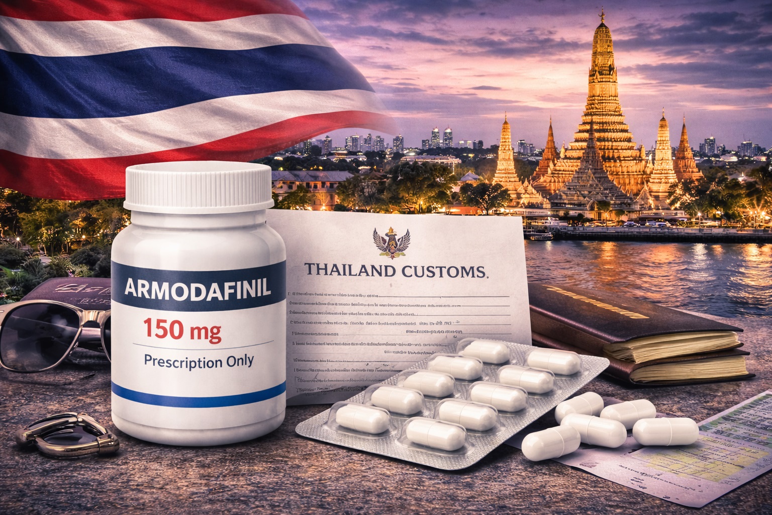 Legal Status of Armodafinil in Thailand: Laws, Prescriptions, and Enforcement